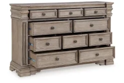 Blairhurst Dresser In Light Grayish Brown