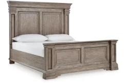 Blairhurst Panel Bed In Light Grayish Brown, Queen