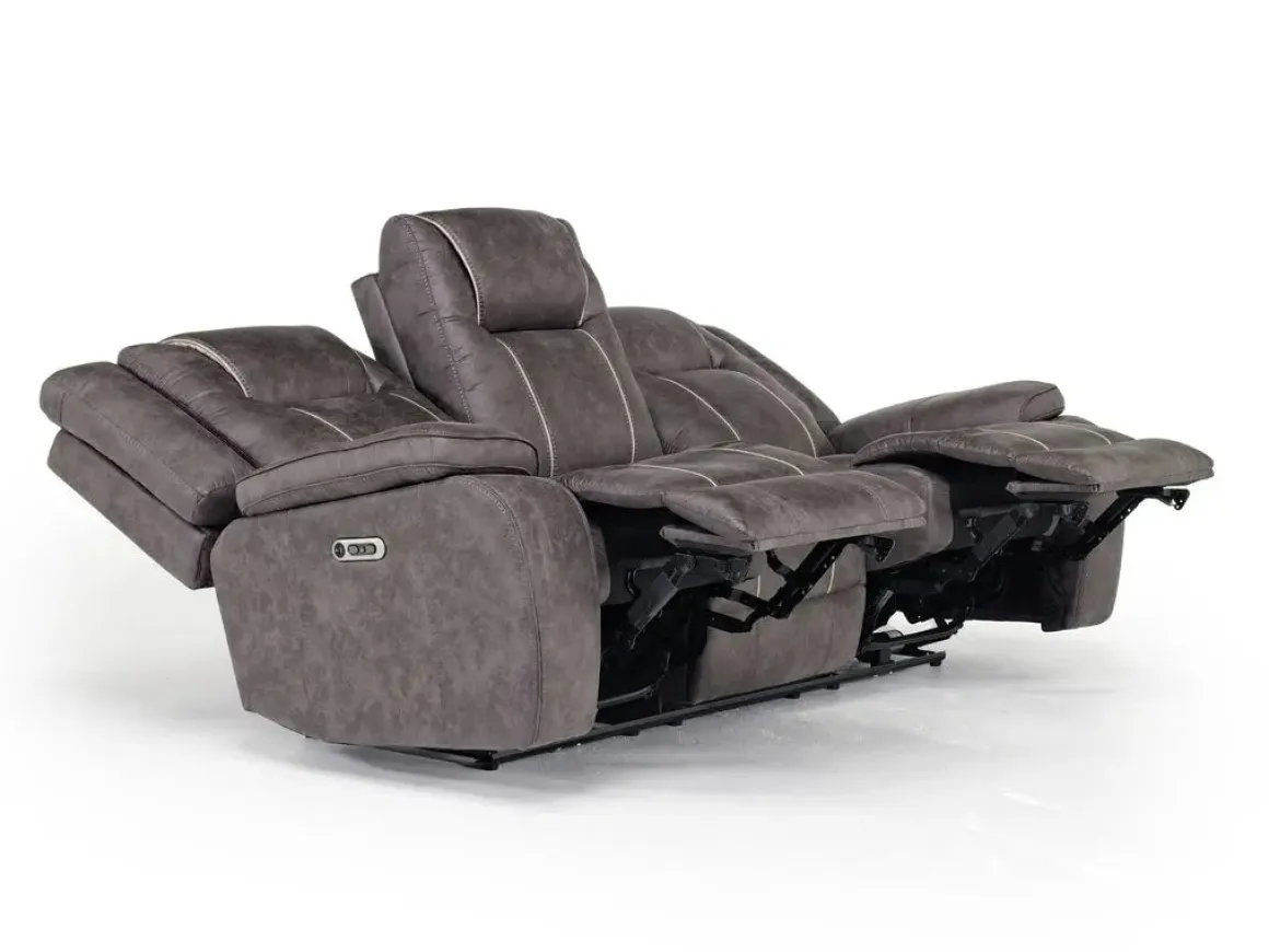 Blake 2 Power Sofa In Reina Mink