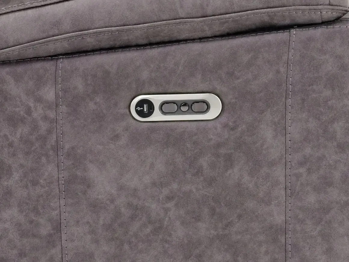 Blake 2 Power Sofa In Reina Mink