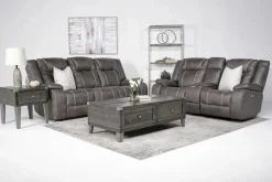 Blake 2 Power Sofa In Reina Mink