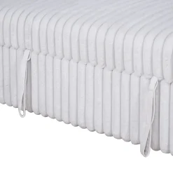 Bliss Tux Loveseat Chaise Sectional In Mist Gray