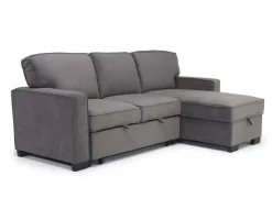 Bloom Reversible Sofa Chaise In Gray