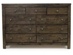 Blue Ridge Dresser In Rustic Gray