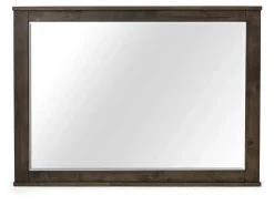 Blue Ridge Mirror In Rustic Gray