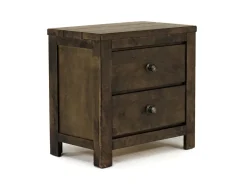 Blue Ridge Nightstand In Rustic Gray