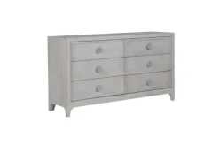 Boho Chic Dresser In Washed White
