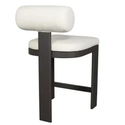 Bolster Outdoor Counter Height Stool In White