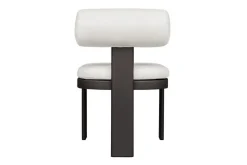 Bolster Outdoor Side Chair In White