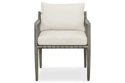 Borneo Outdoor Side Chair In Brown