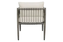 Borneo Outdoor Side Chair In Brown