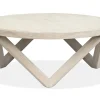Bostwick Coffee Table In Coconut Cream