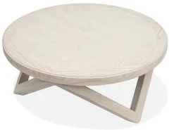 Bostwick Coffee Table In Coconut Cream
