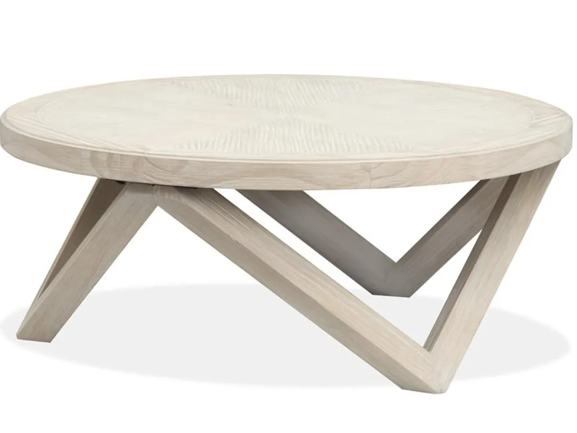 Bostwick Coffee Table In Coconut Cream