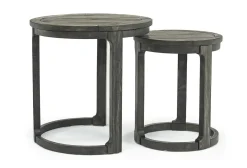 Boswell Nesting End Tables In Inkwell, Set Of 2