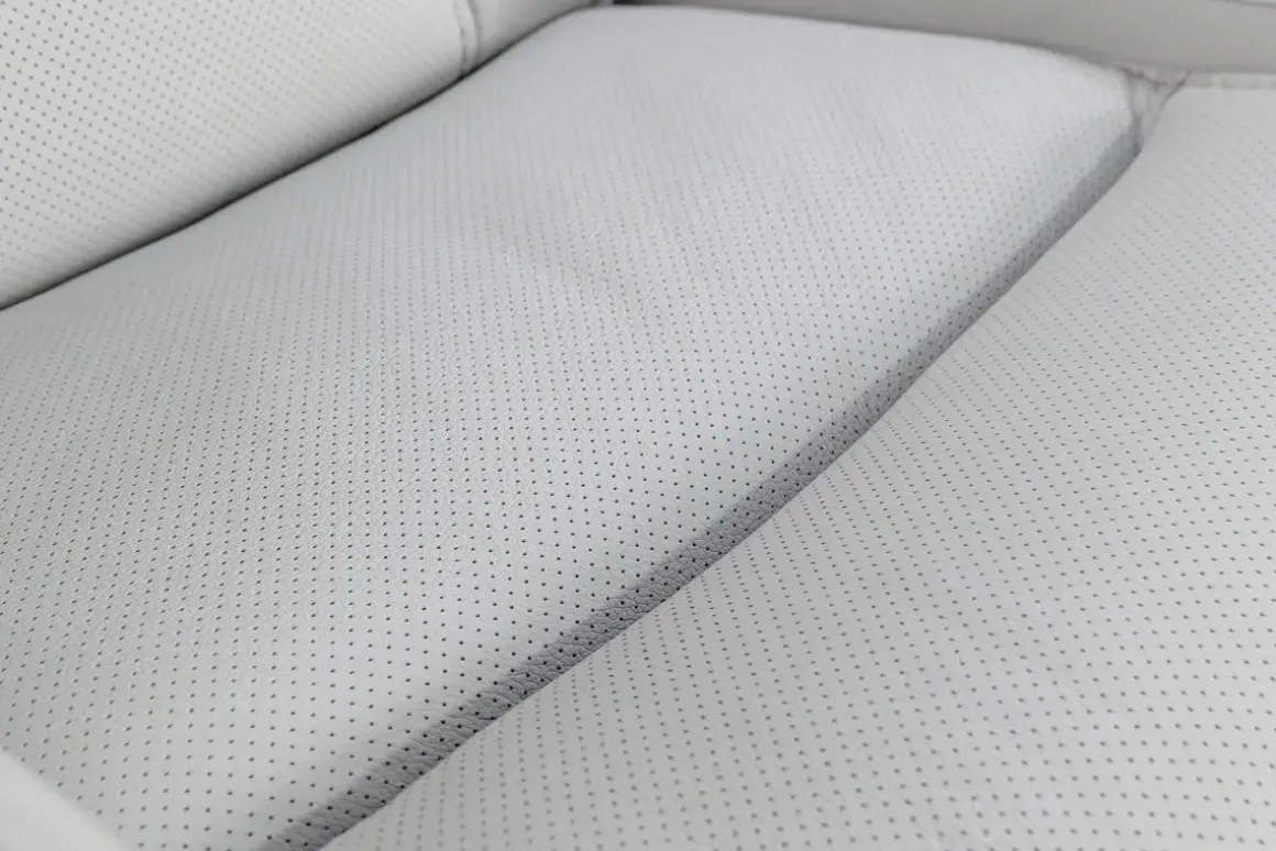 Bowden 2 Power Sofa W/ Drop Down Table In Blanca Light Gray Leather