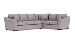 Brazil Crypton Performance Tux Sofa Sectional In Custom, Left Facing
