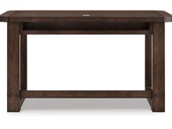 Breckington Office Desk In Dark Brown