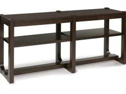 Breckington Sofa Table In Dark Brown