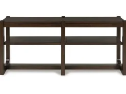 Breckington Sofa Table In Dark Brown