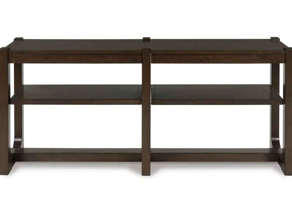 Breckington Sofa Table In Dark Brown