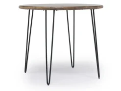 Brennan Round Counter Height Dining Table & 4 Stools In James Mocha