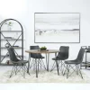 Brennan Round Dining Table & 4 Chairs In Theo Slate