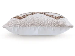 Brettwood Accent Pillow In Ivory/Brown