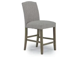 Brighton Counter Height Dining Table & 6 Stools In Gray