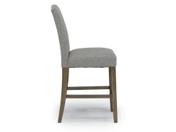 Brighton Counter Height Stool In Light Gray/Light Brown