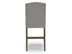 Brighton Counter Height Stool In Light Gray/Light Brown