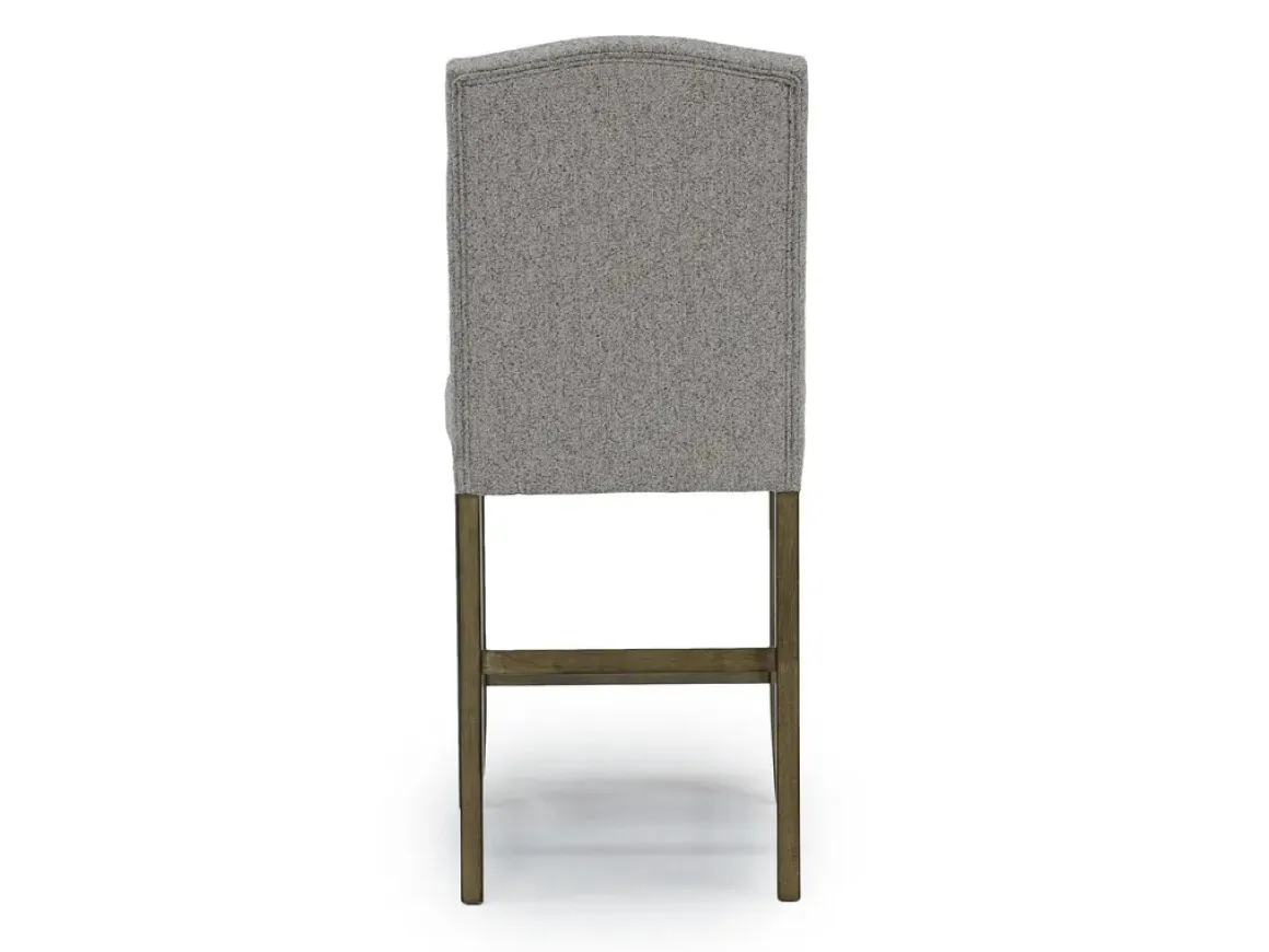 Brighton Counter Height Stool In Light Gray/Light Brown