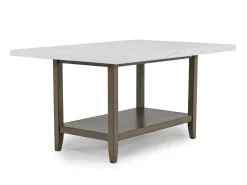 Brighton Dining Table & 4 Chairs In Gray