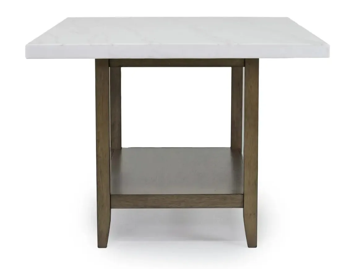 Brighton Dining Table In Gray