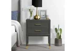 Brody End Table In White