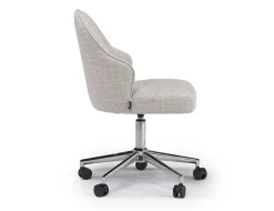 Brody Swivel Desk Chair In Stucco