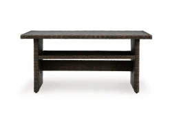 Brook Ranch Outdoor Coffee Table In Brown