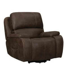 Brookings 2 Power Lift Chair In Brown