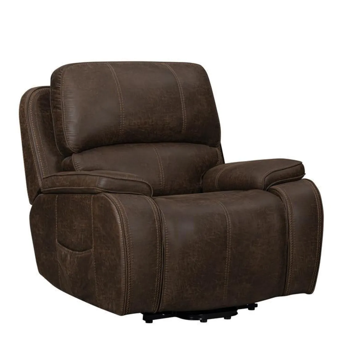 Brookings 2 Power Lift Chair In Brown