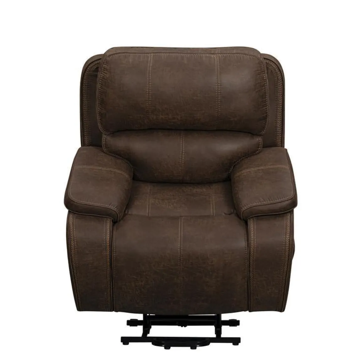 Brookings 2 Power Lift Chair In Brown