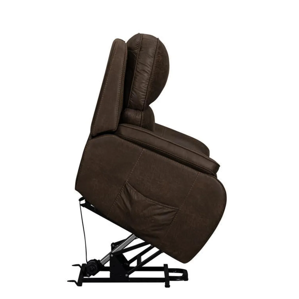 Brookings 2 Power Lift Chair In Brown