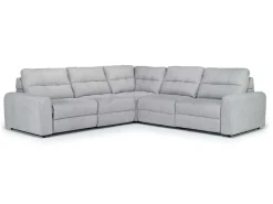 Bryce 5 Piece Power Sectional In Savannah Coin