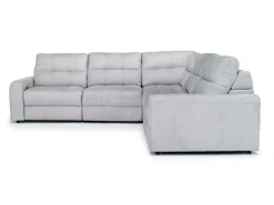 Bryce 5 Piece Power Sectional In Savannah Coin