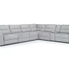 Bryce 7 Piece Power Sectional In Savannah Coin