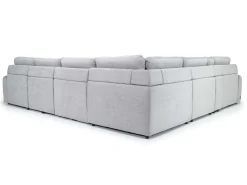 Bryce 7 Piece Power Sectional In Savannah Coin