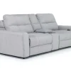 Bryce Power Console Loveseat In Savannah Coin