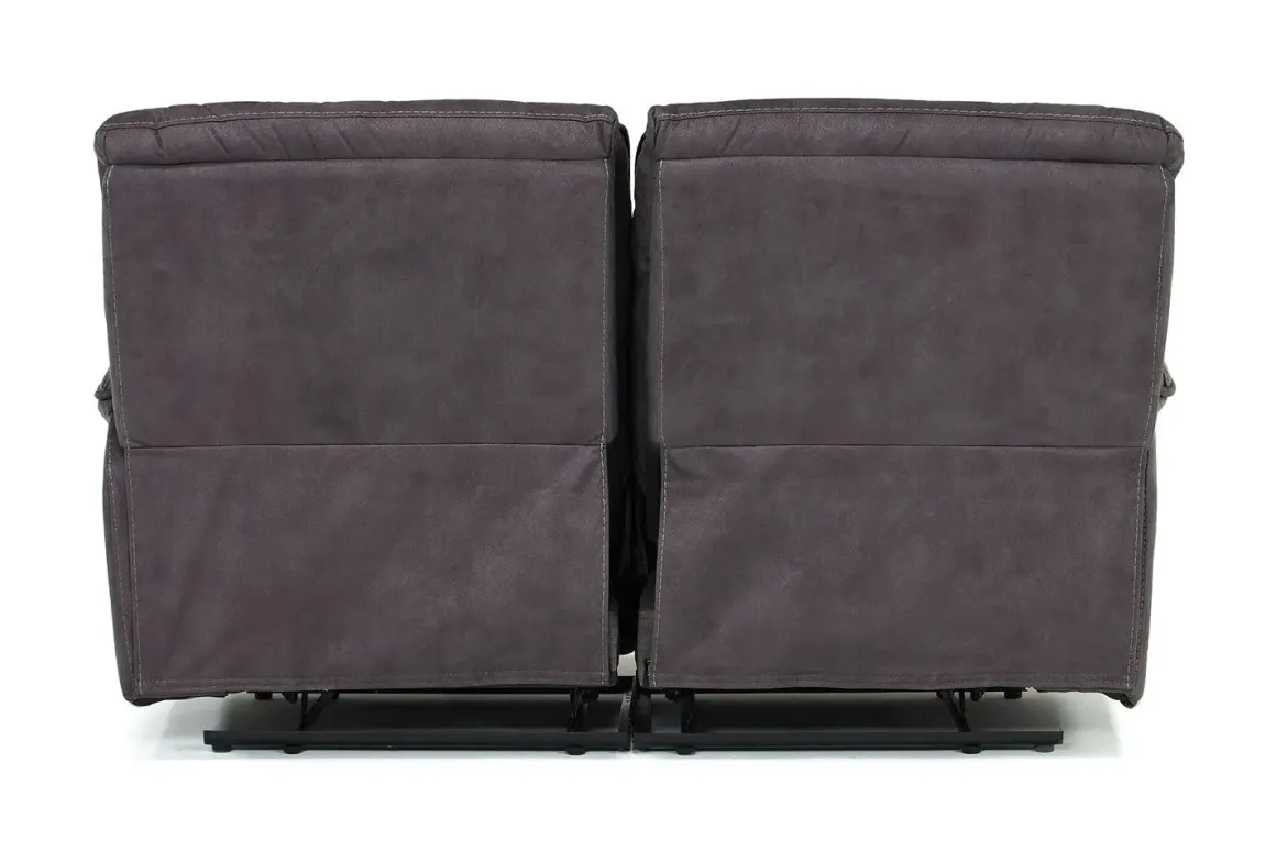 Bubba Reclining Loveseat In Graphite