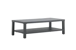 Bungalow Outdoor Coffee Table In Gray