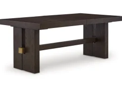 Burkhaus Extendable Dining Table In Dark Brown