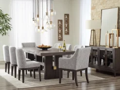 Burkhaus Server In Dark Brown